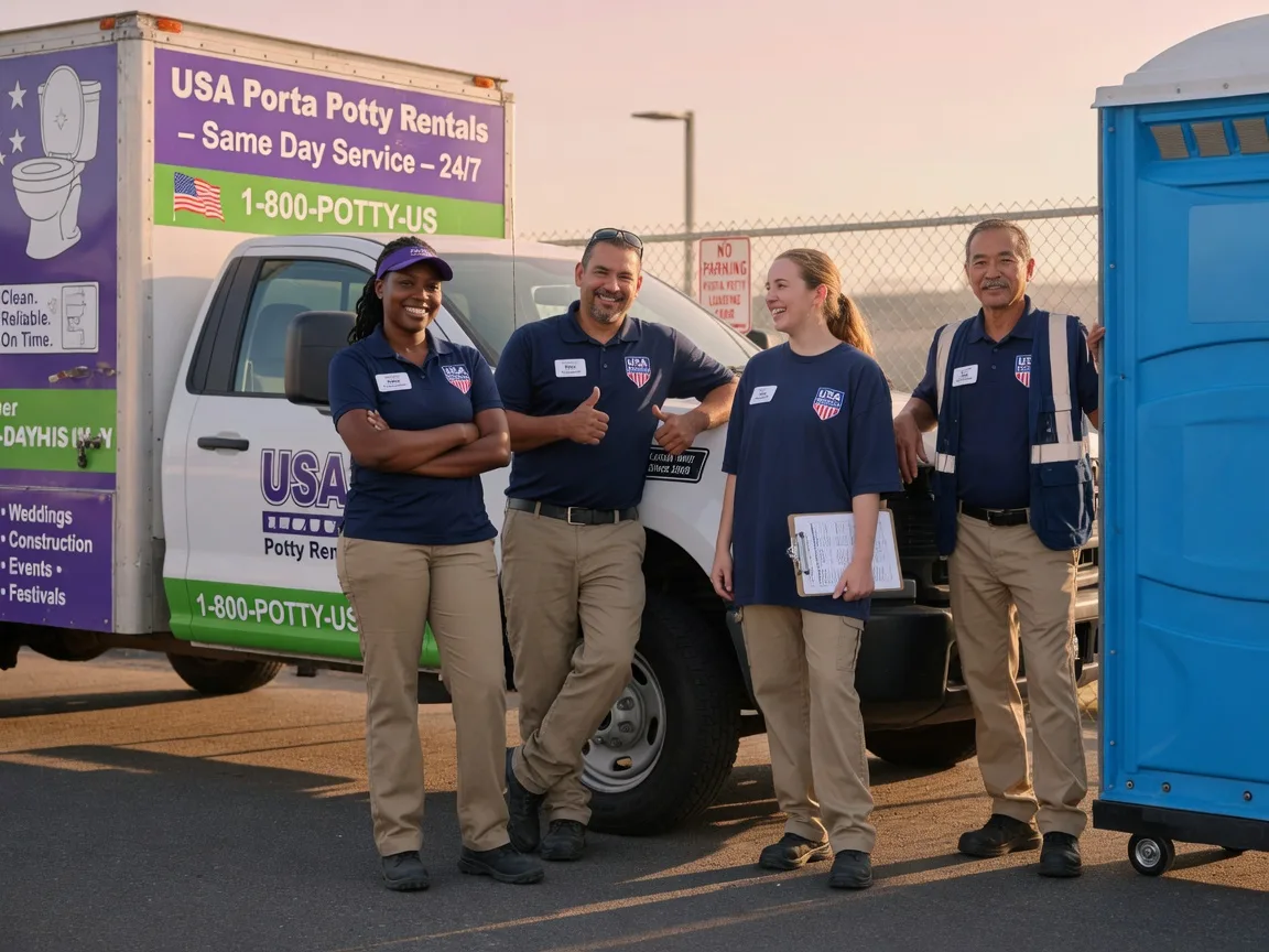 Porta Potty Rental company in Palm, PA